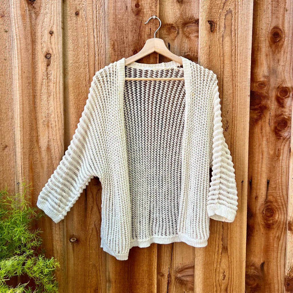 Billabong Ivory Knit Cardigan
